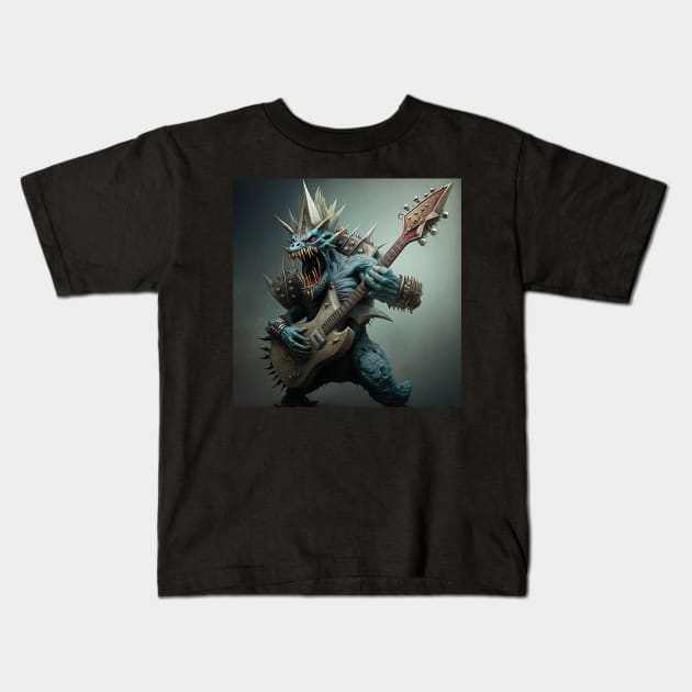 heavy metal Kids T-Shirt by Trontee